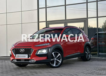 Hyundai Kona 8xALU! Półskóra, LED, Asystent, Kamera, Grzane fotele, Navi G…