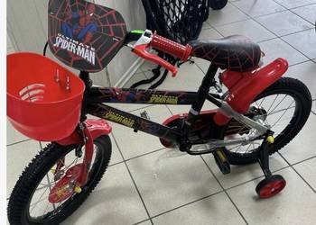 399 zł Rower 16 cali czarny Spiderman
