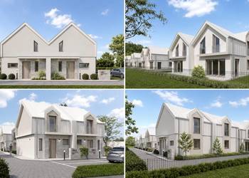 Projekt deweloperski z PnB – 10 domów bliźniaczych – 800 PUM – Łódź