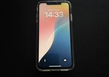 iPhone XS Max 64GB Silver | Nowa bateria 100% | Stan BDB | SPIGEN