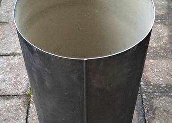 Rura stalowa 400 x 2 mm - walec przepust zbiornik grill kominek koza