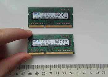 RAM DDR3, PC3L, Samsung 8GB =2x4GB, 1600MHz, 12800S, Sprawne