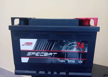 Akumulator SPECBAT 74Ah 670A EN P+ Specpart Szczecin