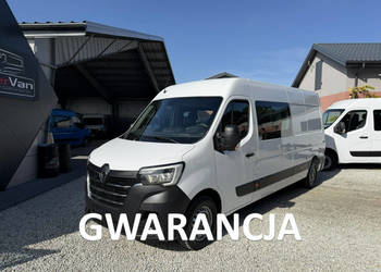 Renault Master max L3H2 7 osobowy brygadówka lift doka 100tys.km!!! pełna …