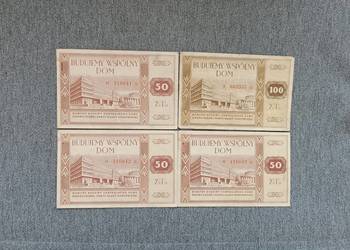 Polskie "cegiełki" 50zł i 100zł Budujemy Wspólny Dom.