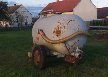 Beczkowóz 3000l, sprawny