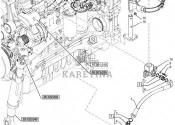 New Holland T6070 Hydroakumulator 47388775