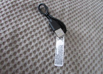 kabel do ładowania typ C 30cm czarny
