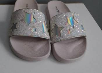 Klapki brokatowe rozmiar 30 (nr 107)