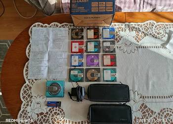 Mini Disc Sharp+12 MD+Podkłady Muzyczne (Własnej Produkcji) Zestaw