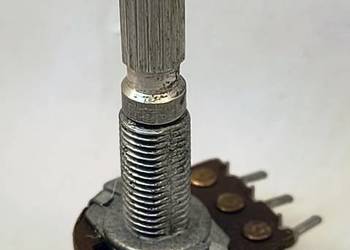 POTENCJOMETR STEREO 2x100kom TELPOD ORYGINAŁ DO WZMACNIACZY