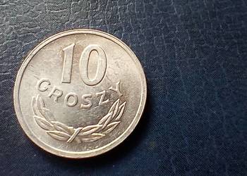 Stare monety 10 groszy 1974 PRL Polska piękna