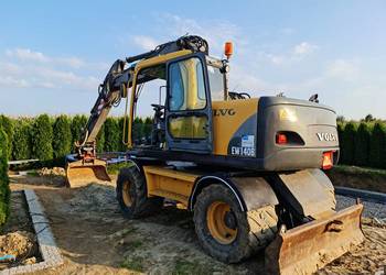 Volvo EW140B ze Szwecji, rototilt