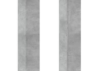 Stojaki na rośliny 2 szt. szarość betonu 30x30x95 cm WM-3307876