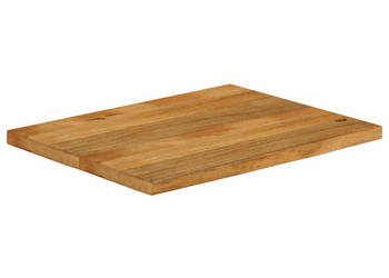 Blat stołu z naturalną krawędzią 90x60x25 cm drewno mango WM-370549