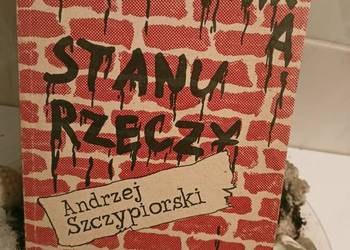 Z Notatnika stanu rzeczy Szczypiorski książki Warszawa Praga