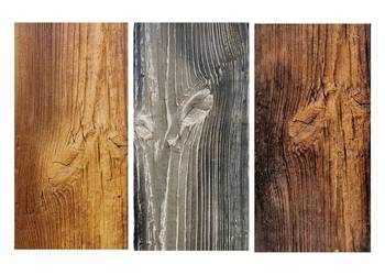 Próbki Betonowego Drewna Imitacja Drewna do Ogrodu