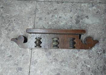 nr37 mała korona starego zegara szer 23cm wys 5cm