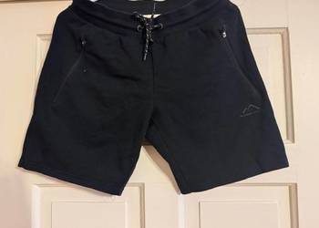 Spodenki Mountain Trekking męskie M sportowe z bawełny czarne