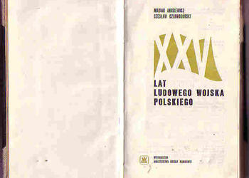(4504) XXV LAT LUDOWEGO WOJSKA POLSKIEGO – MARIAN ANUSIEWICZ i CZESŁAW CZARNOGÓRSKI