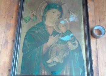 Stary oleodruk Święty obraz