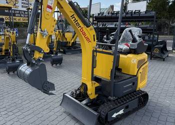 NOWA minikoparka Interbauer IB08 1100kg świeca żarowa GWARANCJA