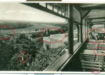 Berggasthaus Loschwitzhöhe Dresden Postkarte