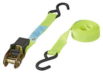 ProPlus 4 pasy mocujące z grzechotką + 2 haki, 5 m,(SKU:404004)