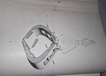 Katalog części zamiennych do żurawia kołowego T174-2 VEB Weimar-Werk (1978)