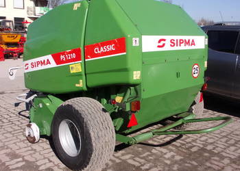 Prasa stałokomorowa zwijająca - SIPMA PS 1210 CLASSIC w Rad-Masz Opoczno