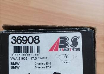 Klocki hamulcowe BMW E46 E39