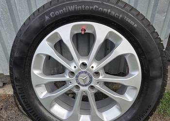Sprzedam 4 koła zimowe continental 215x60R17 bieżnik 9,5 mm stan bardzo dob