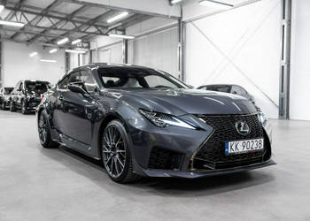 Lexus RC-F V8 5.0L 477KM. Salon PL. 10 tys km. Gwarancja do 02.2026.