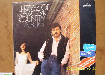 $ POP , LP winyl; KRZYSZTOF KRAWCZYK--COUNTRY ALBUM, PRONIT PLP 0073 .