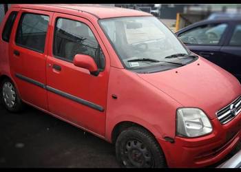 Opel Agila szyba przód
