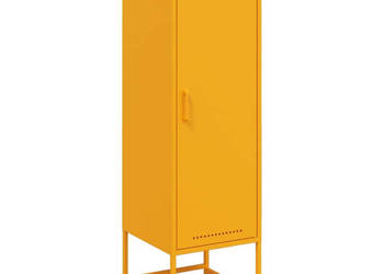 Szafka musztardowa 36x39x123 cm stalowa WM-846527
