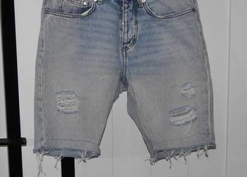 H&M świetne spodnie dziury 32 XXS