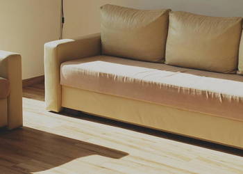 Skórzana sofa plus fotel.