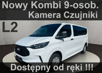 Ford Transit Custom 9-osob. 136KM Kamera Ciemne Szyby Czujniki od ręki ! N…