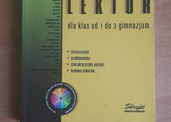 Opracowania lektur dla klas od 1 do 3 gimnazjum