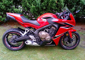 HONDA CBR 650 F Kategoria A2 ABS LED otwarta prod. 2017