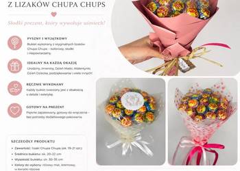 Bukiet z lizaków Chupa Chups