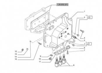 New Holland T6010 T6090 T6070 Pokrywa 47132363