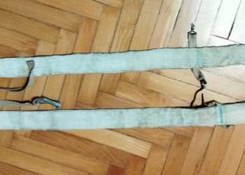 Foki narciarskie 174 cm dł., element wyposażenia Wehrmachtu, używane