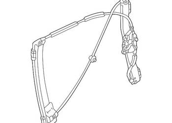 Citroen Xsara II 2 5d Podnośnik Mechanizm Szyby Przód Lewy