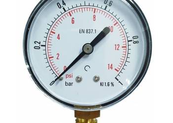 Manometr dolny radialny MG1-63 1 bar gwint 1/4"