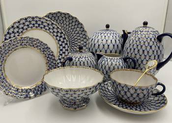 Porcelana Łomonosow serwis kawowo-herbaciany