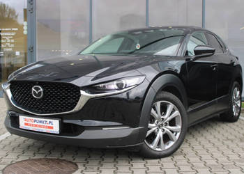 Mazda CX-30, 2021r. Automat, Skóra, HUD, Martwe Pole, Pakiet Zima, VAT23