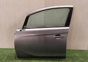 DRZWI LEWE PRZEDNIE OPEL CORSA E LAK: Z10B