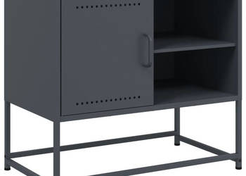 Szafka pod telewizor różowa 1005x39x605 cm stalowa WM-846543
